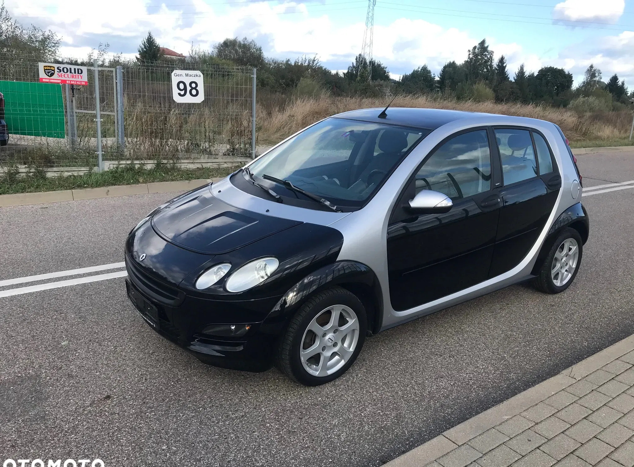 smart podlaskie Smart Forfour cena 12900 przebieg: 146000, rok produkcji 2005 z Białystok